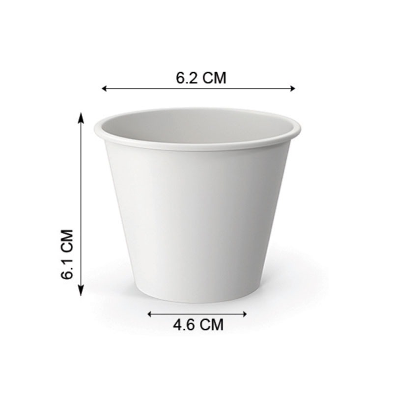 كوب ورقي 4 اونز دبل (طبقتين)