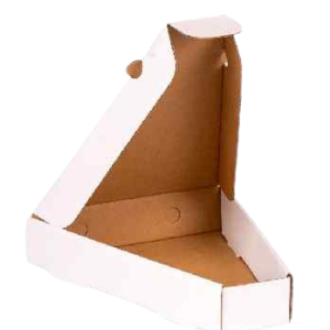 علبة بيتزا مثلثة