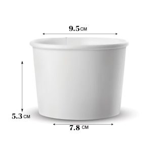 علبه ايس كريم ورقي (2 بوله) مطبوع