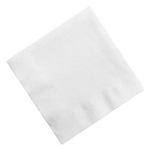 مناديل سفره 2 طبقه مقاس 33 مطبوعه بلوجو العميل