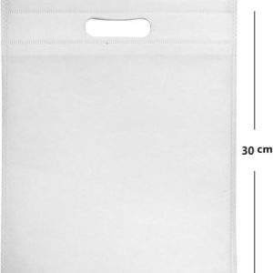 شنطه قماش مقاس30*30  ( يد كلوه + سوفليه 1 لون )مطبوعه بلوجو العميل