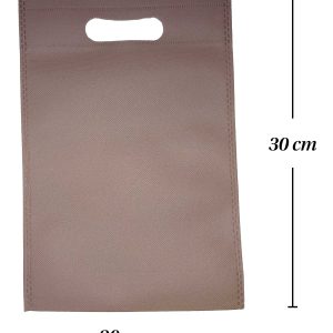 شنطه قماش مقاس20*30 ( يد كلوه + سوفليه 1 لون )مطبوعه بلوجو العميل