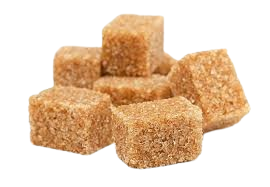 سكر بني مربع  مطبوع ومغلف (الكرتونه 10 كجم )