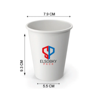 كوب 8اونز سنجل طباعه 2 لون